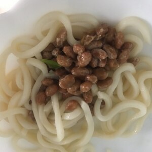 簡単！納豆ぶっかけうどん★